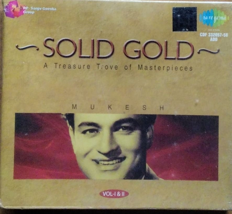 Mukesh - Solid Gold: A Treasure Trove of Masterpieces Vol-I & II (CD)