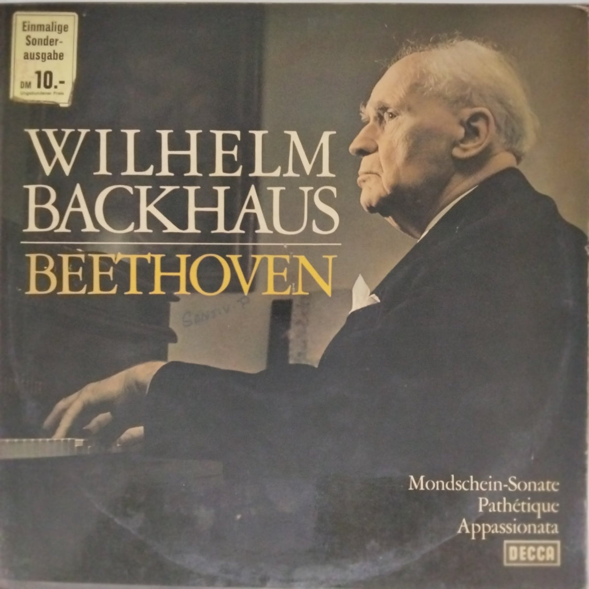 Wilhelm Backhaus - Beethoven (Vinyl)