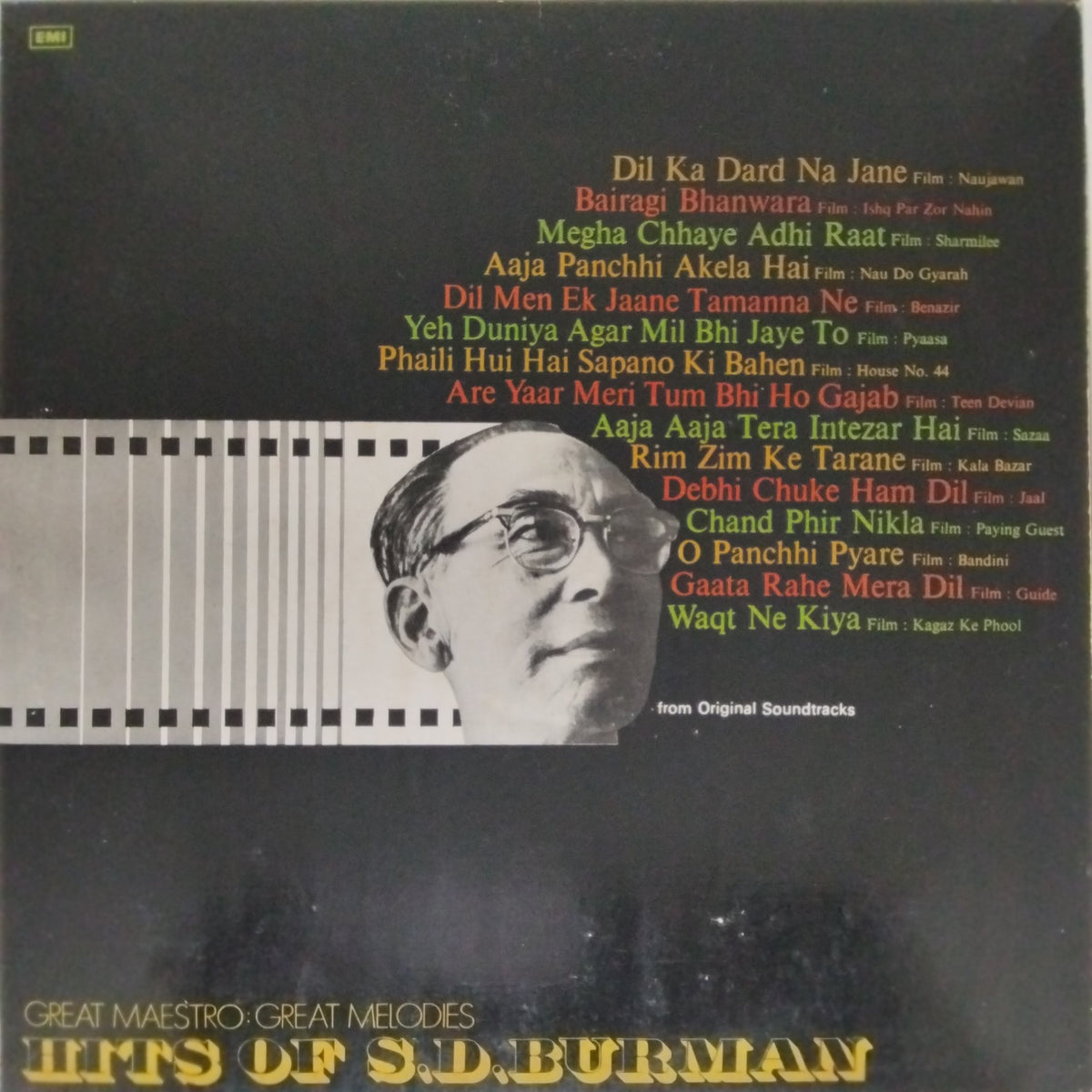 S.D. Burman - Hits of S.D. Burman (Vinyl)