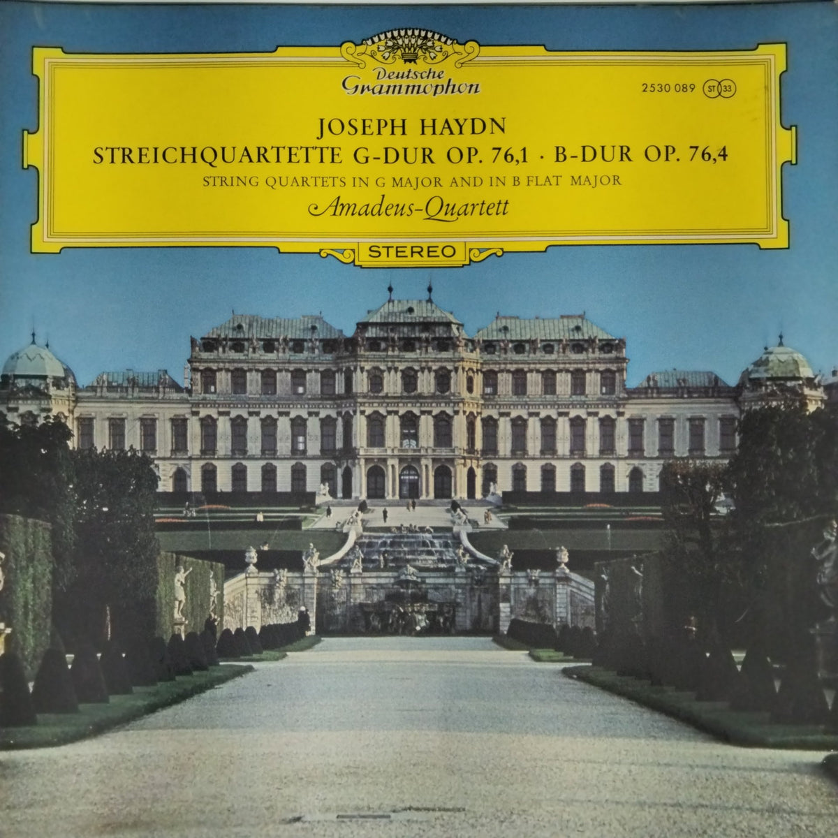 Amadeus-Quartett - Streichquartette G-Dur Op. 76,1 - B-Dur Op. 76,4 (Vinyl)