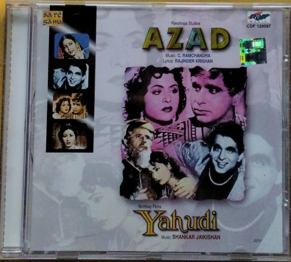 C. Ramchandra, Shankar Jaikishan - Azad / Yahudi (CD)