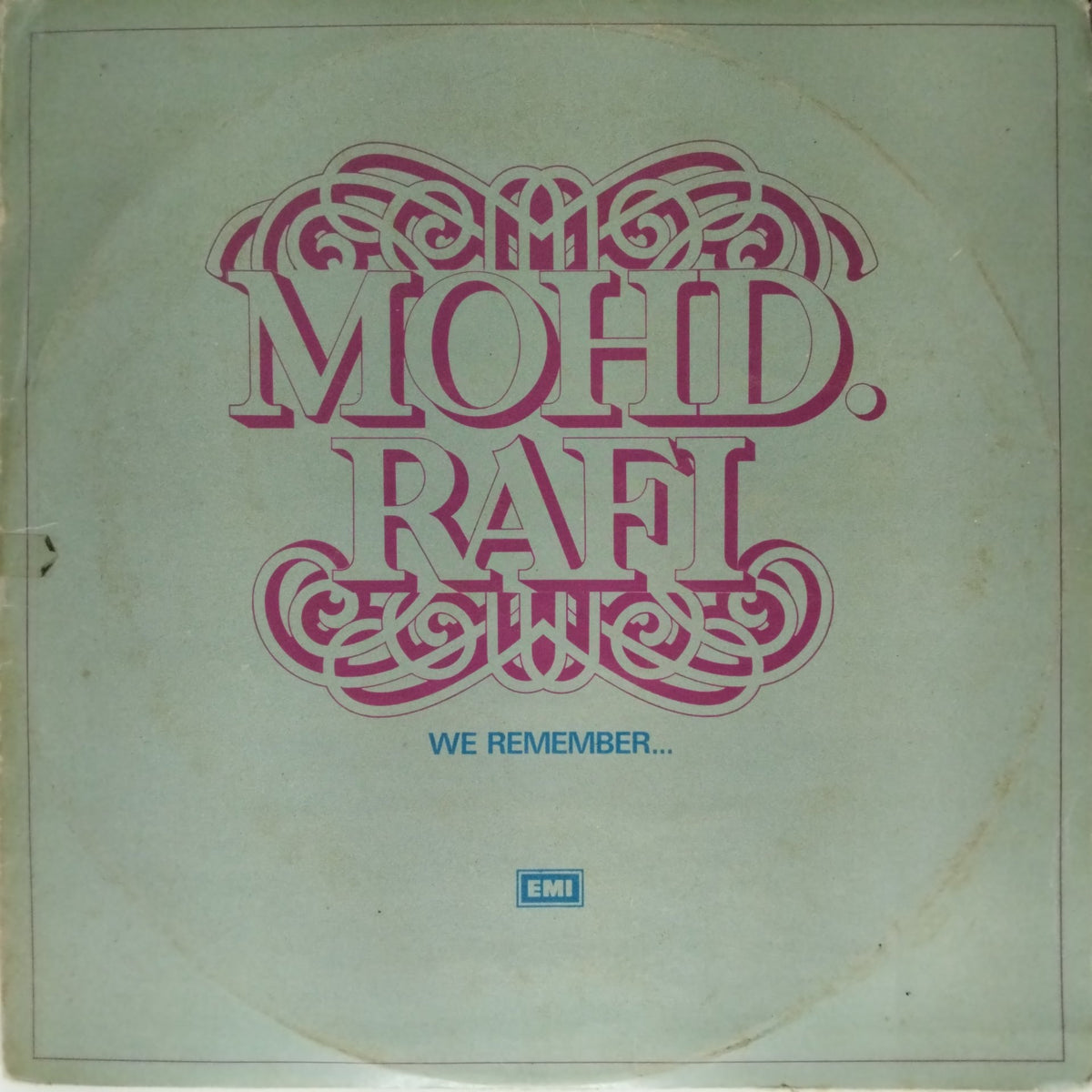 Mohd. Rafi - We Remember... (Vinyl) (2)