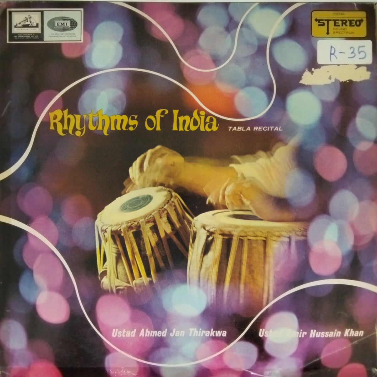 Ustad Ahmed Jan Thirakwa, Ustad Amir Hussain Khan - Rhythms of India (Vinyl)
