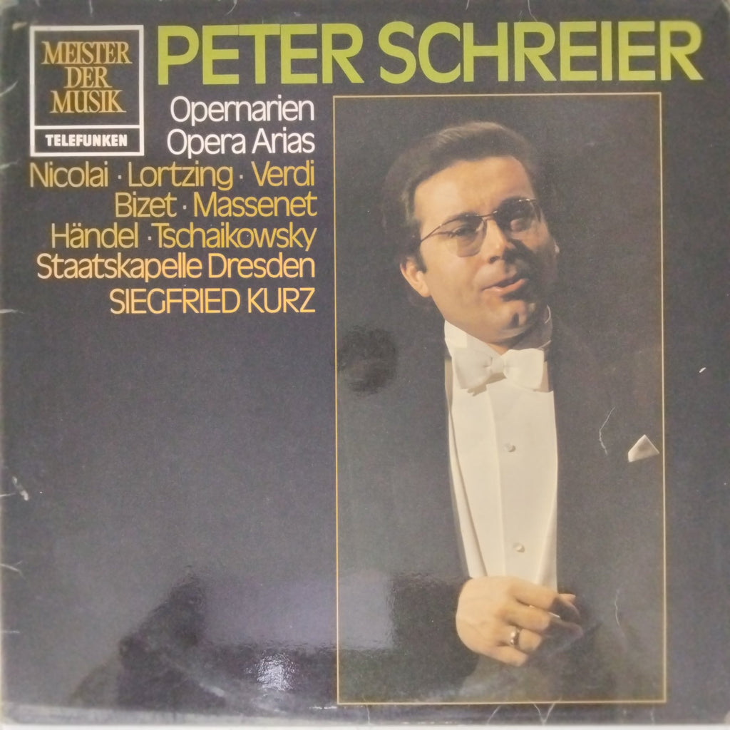 Peter Schreier, Staatskapelle Dresden, Siegfried Kurz - Opern Arien (Vinyl)