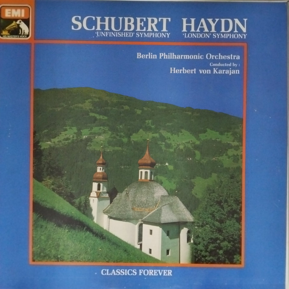 Herbert von Karajan, Berlin Philharmonic Orchestra - Schubert: 'Unfinished' Symphony / Haydn: 'London' Symphony (Vinyl)