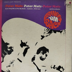 Peter Matz - Brings Em Back (Vinyl)