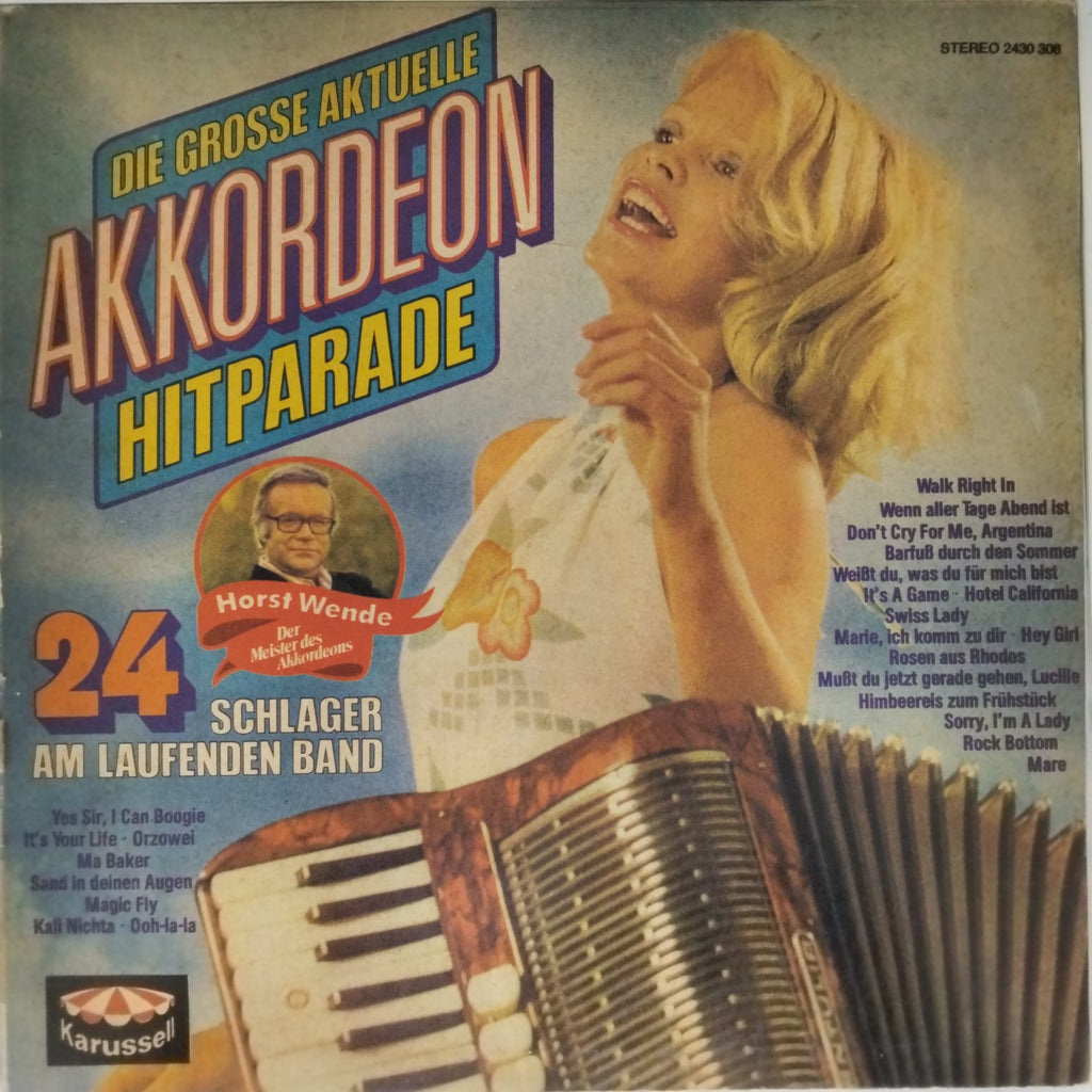 Horst Wende - Die Grosse Aktuelle Akkordeon Hitparade (Vinyl)