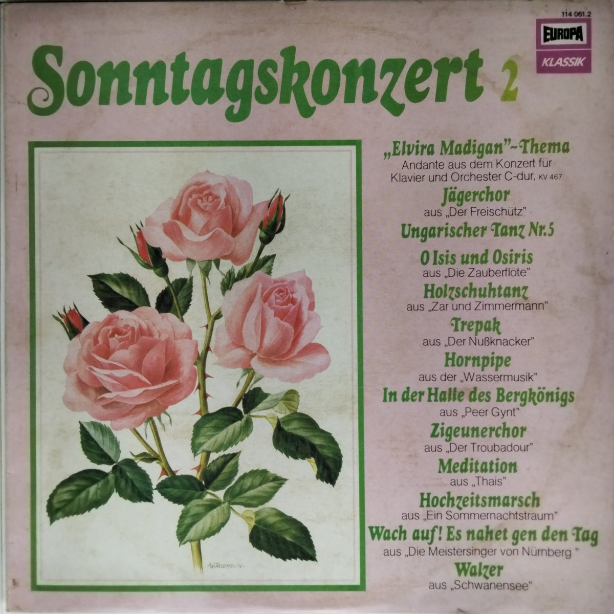 Elvira Madigan-Sonntagskonzert 2 (Vinyl)