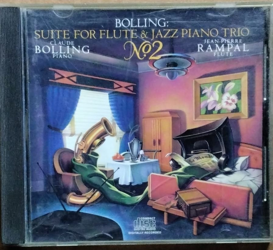 Claude Bolling, Jean-Pierre Rampal - Suite for Flute & Jazz Piano Trio No. 2 (CD)