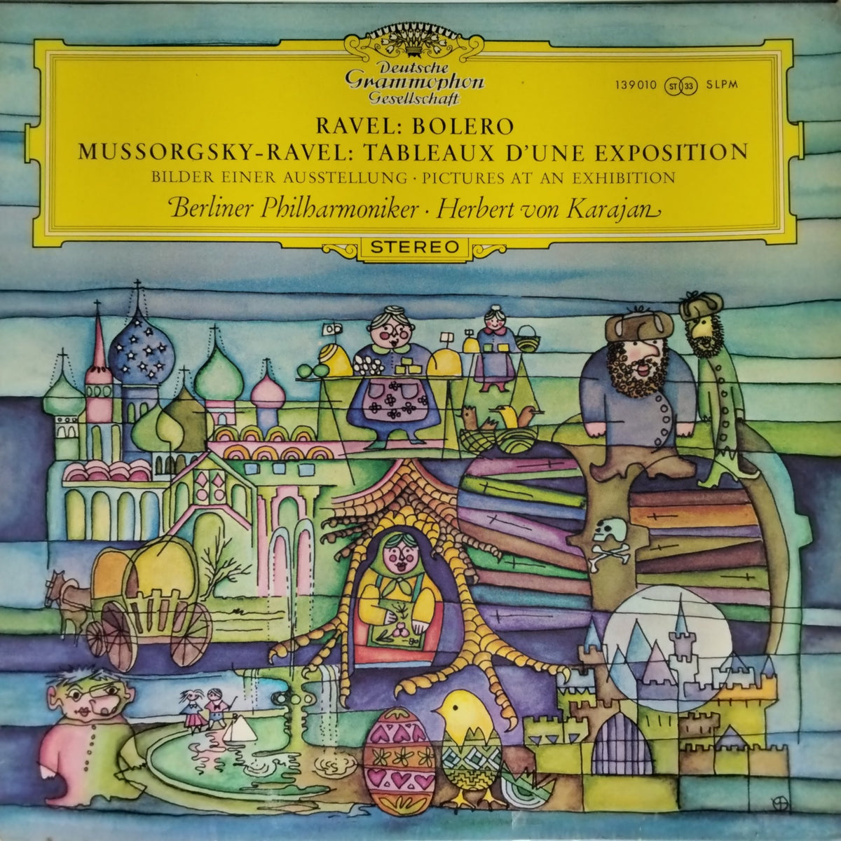 Berliner Philharmoniker, Herbert von Karajan - Ravel: Bolero Mussorgsky : Tableaux D'une Exposition (Vinyl)