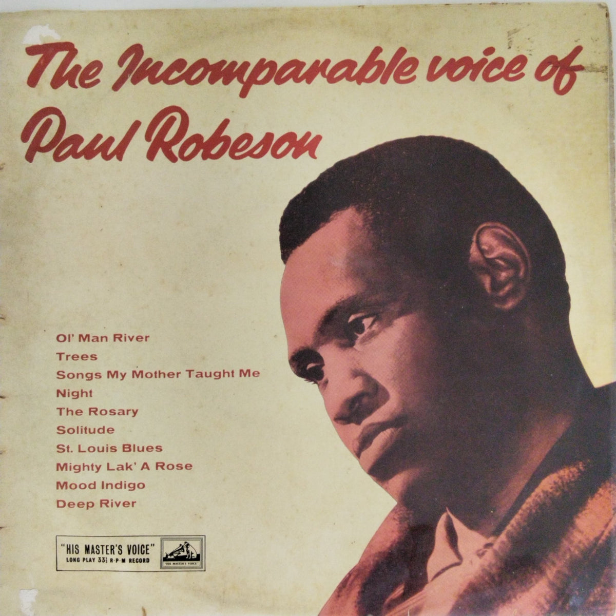 Paul Robeson - The Incomparable Voice of Paul Robeson (Vinyl)