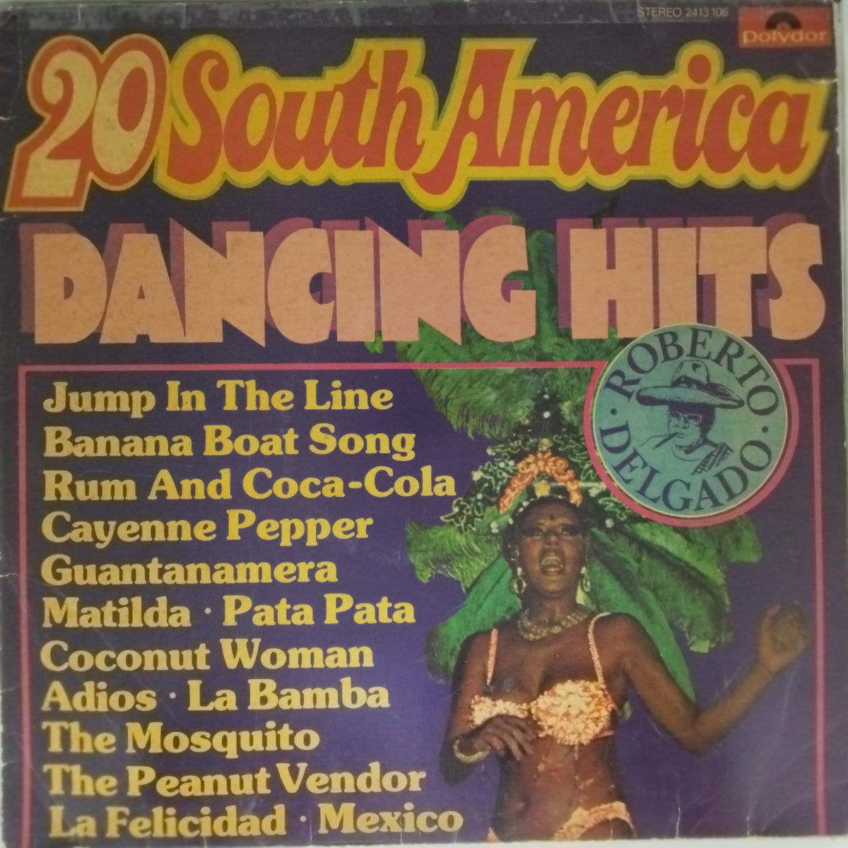 Roberto Delgado - 20 South America Dancing Hits (Vinyl)