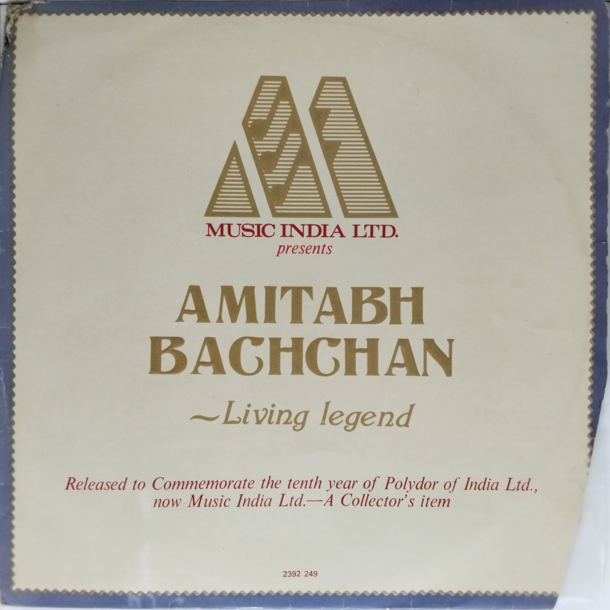 Amitabh Bachchan - Living Legend (Vinyl)