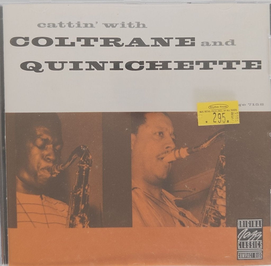 John Coltrane, Paul Quinichette - Cattin' with Coltrane and Quinichette (CD)