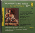 Ustad Zakir Hussain - In Memory of Alla Rakha - The Wizard of Tabla Live Vol. II (CD)