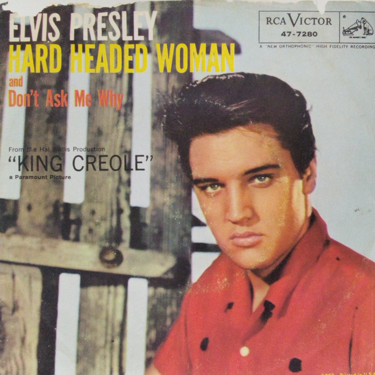 Elvis Presley - Hard Headed Woman / Don't Ask Me Why (45-RPM)