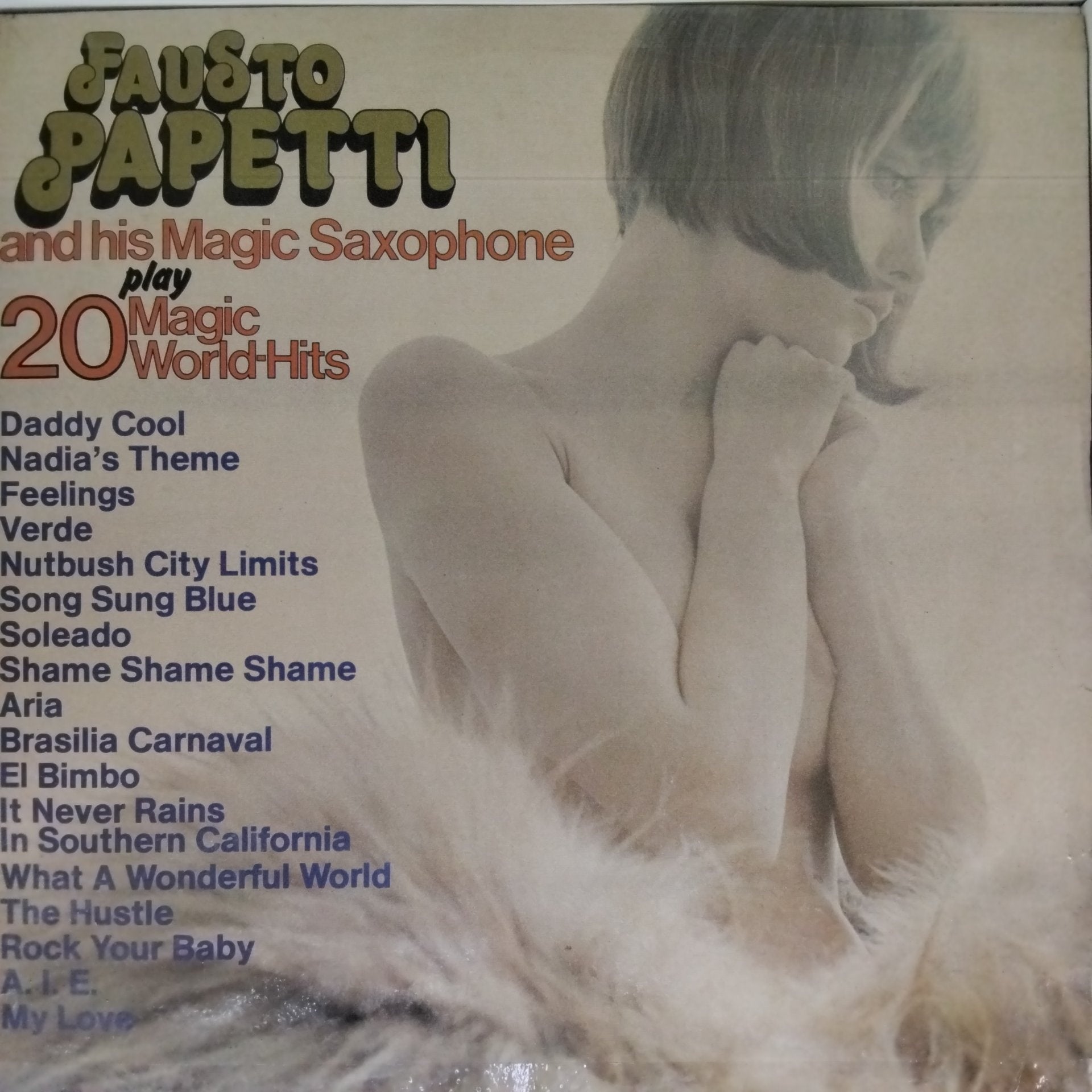 Fausto Papetti - Fausto Papetti and his Magic Saxophone play 20 Magic World Hits (Vinyl)