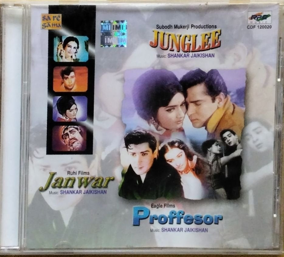 Shankar Jaikishan - Junglee / Janwar / Proffesor (CD)