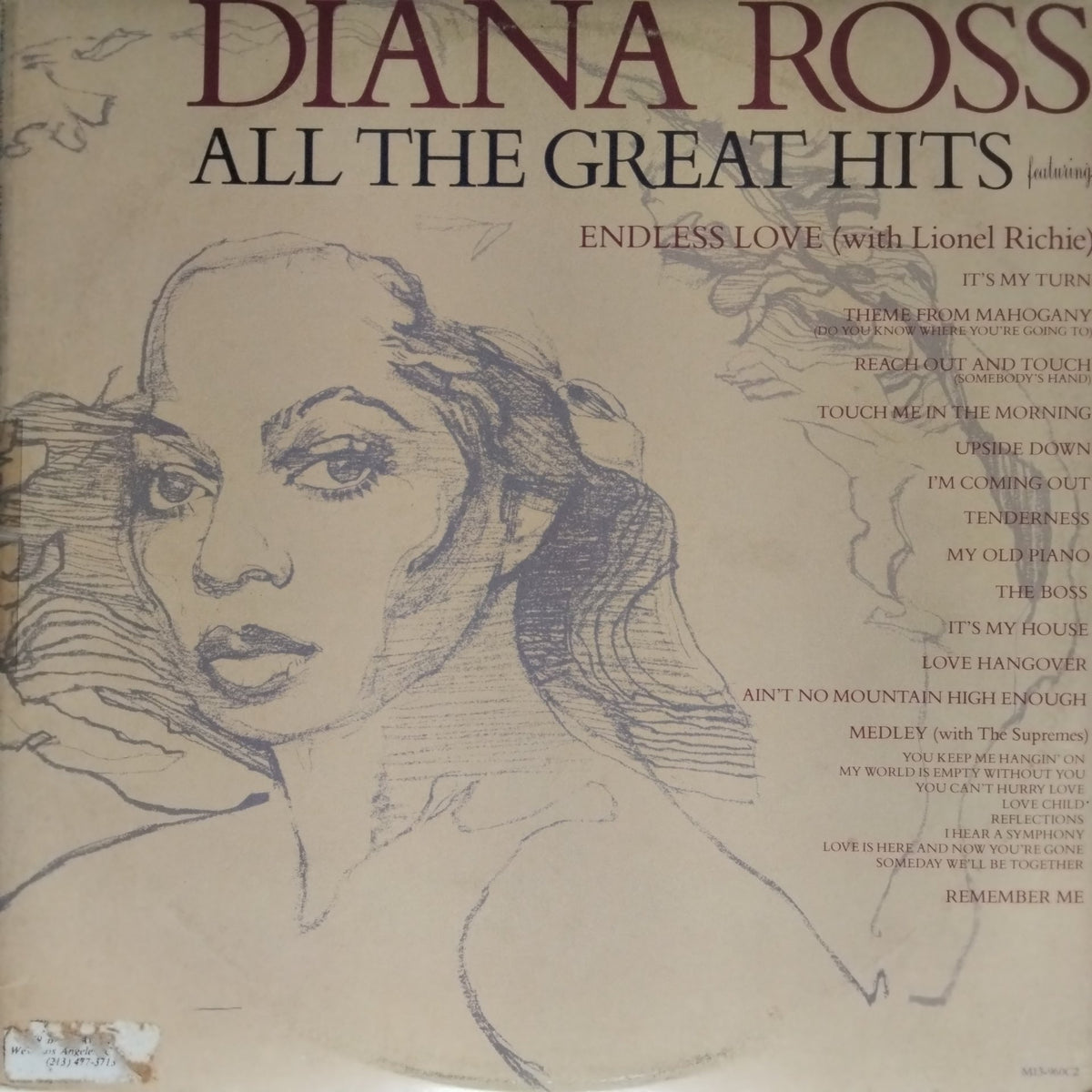 Diana Ross - All The Great Hits (Vinyl) (2)