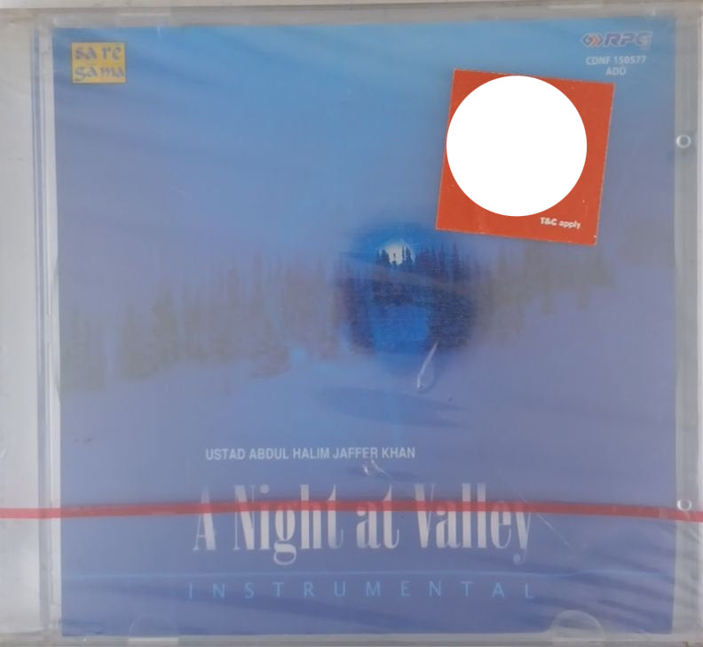 Ustad Abdul Halim Jaffer Khan - A Night at Valley (CD)