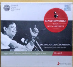 Dr. Balamuralikrishna - Masterworks from the NCPA Archives (CD)