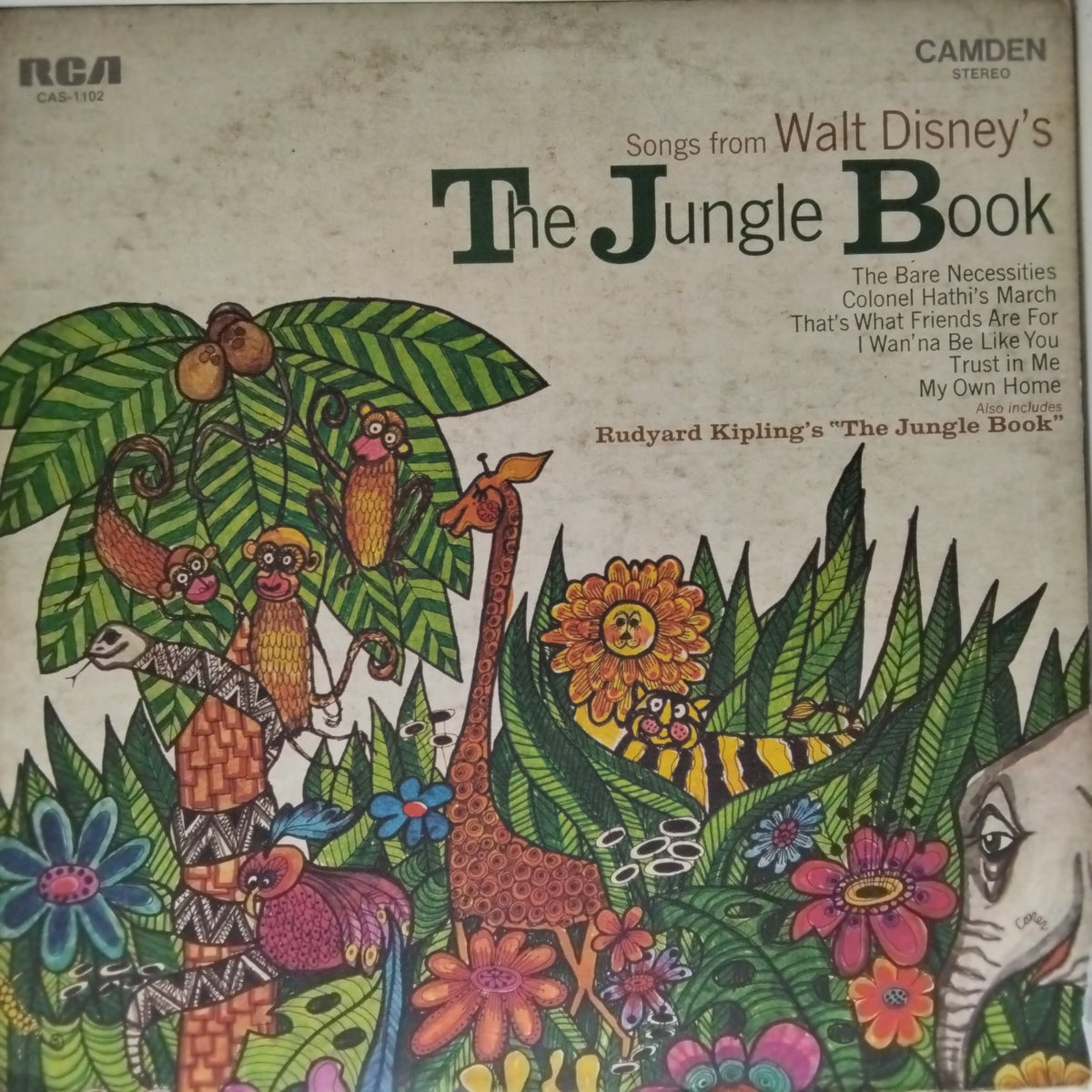 Charles Grean, Fred Allen - Songs from The Jungle Book (Vinyl)