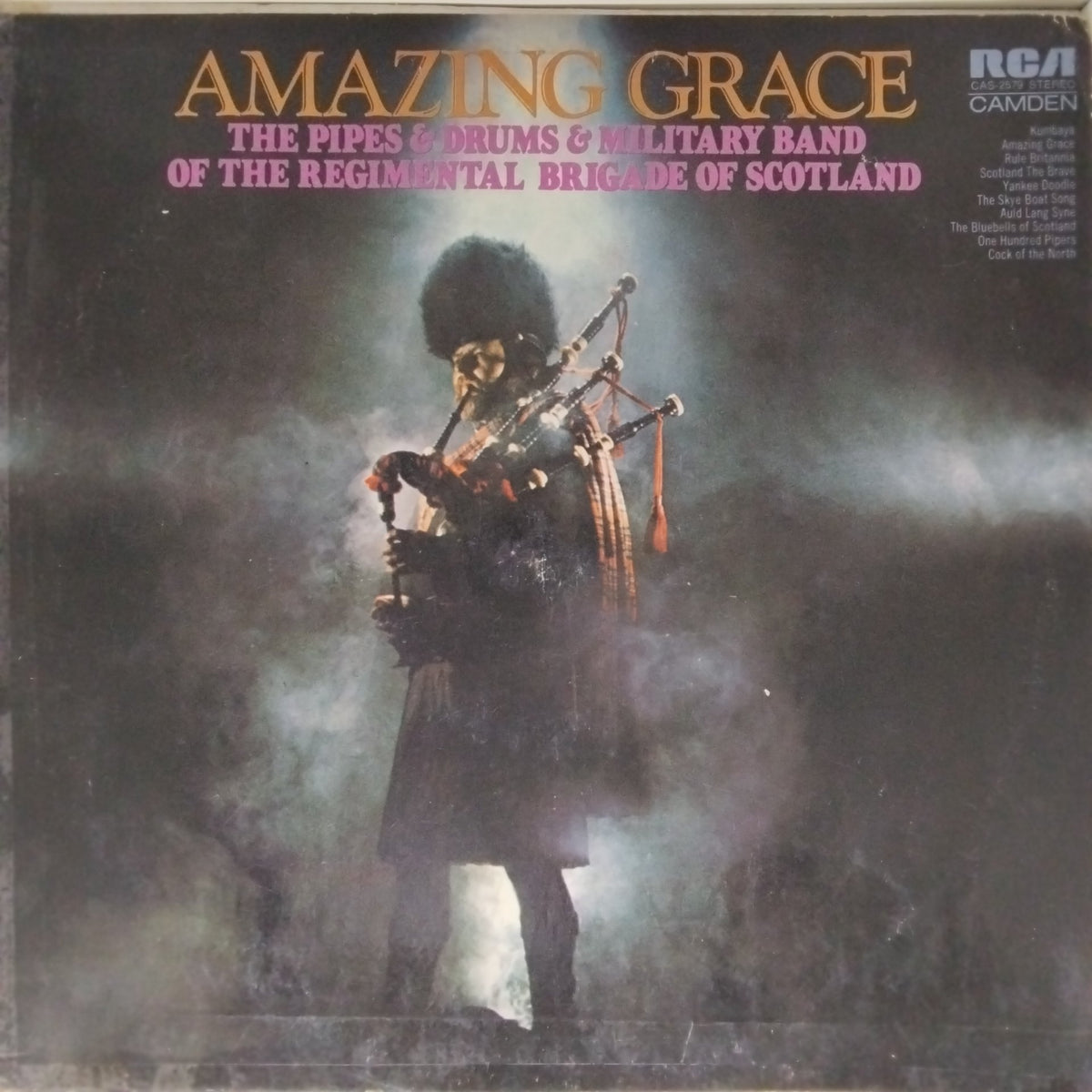 The Pipes & Drums & Military Band of The Regimental Brigade of Scotland - Amazing Grace (Vinyl)