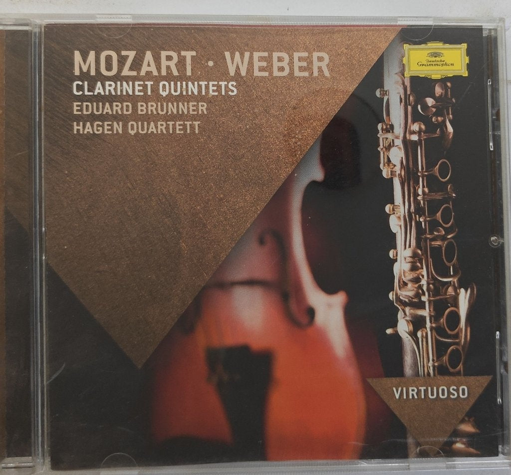 Eduard Brunner, Hagen Quartett - Mozart / Weber Clarinet Quintets (CD)