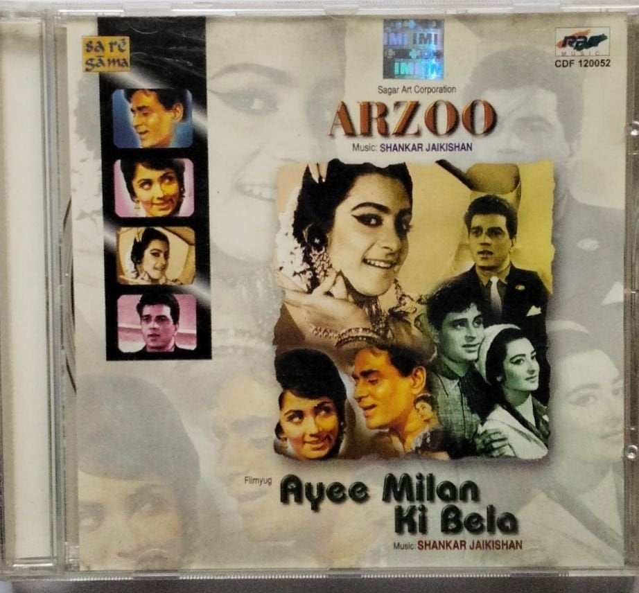 Shankar Jaikishan - Arzoo / Ayee Milan Ki Bela (CD)