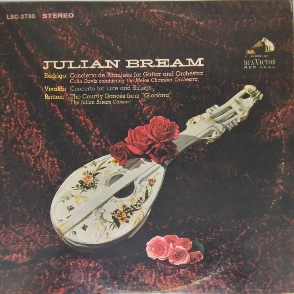 Julian Bream - Rodrigo: Concierto de Aranjuez for Guitar and Orchestra / Vivaldi: Concerto for Lute and Strings (Vinyl)