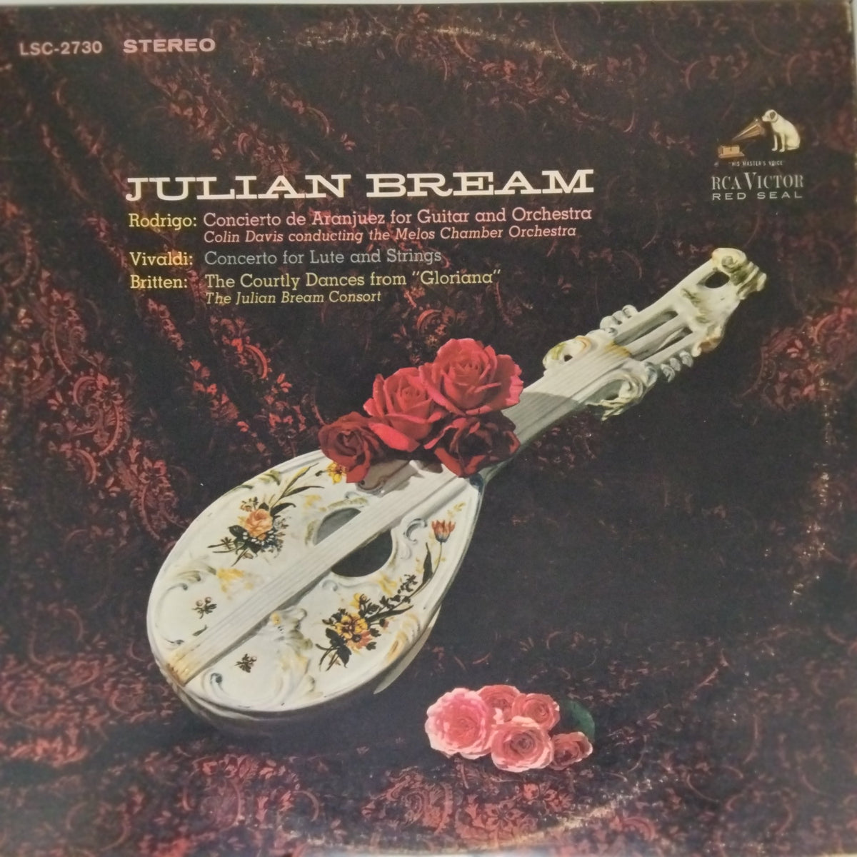 Julian Bream - Rodrigo: Concierto de Aranjuez for Guitar and Orchestra / Vivaldi: Concerto for Lute and Strings (Vinyl)