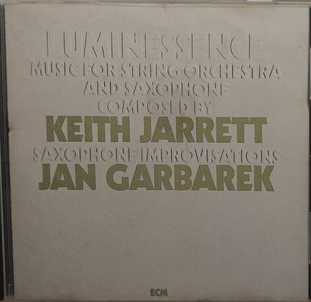 Keith Jarrett, Jan Garbarek - Luminessence (CD)