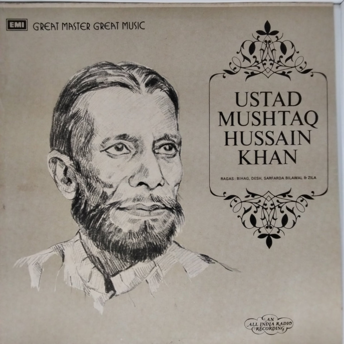 Ustad Mushtaq Hussain Khan - Ustad Mushtaq Hussain Khan (Vinyl)