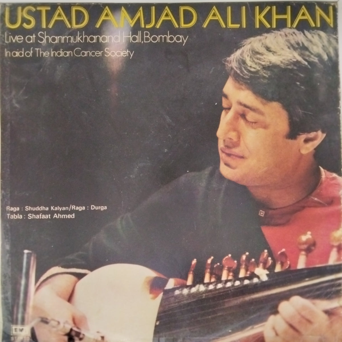 Ustad Amjad Ali Khan - Live at Shanmukhanand Hall, Bombay (Vinyl)