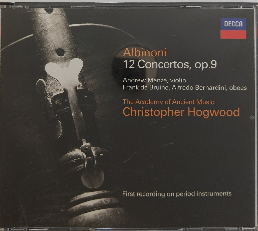 The Academy of Ancient Music, Christopher Hogwood - Albinoni 12 Concertos, op.9 (CD)