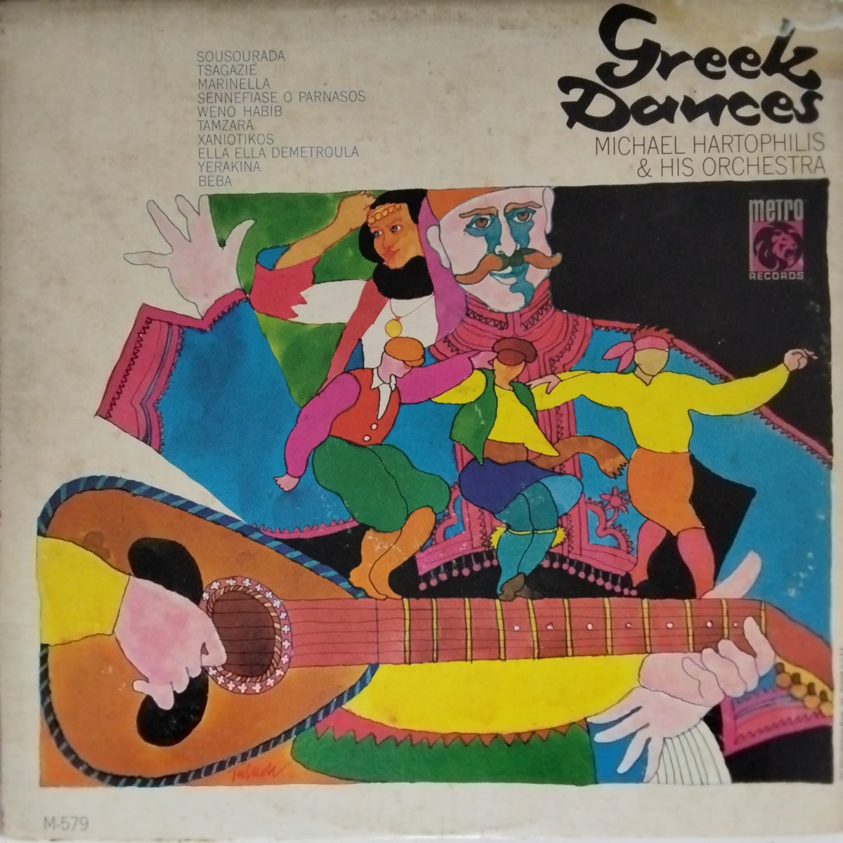 Michael Hartophilis & His Orchestra - Greek Dances (Vinyl)