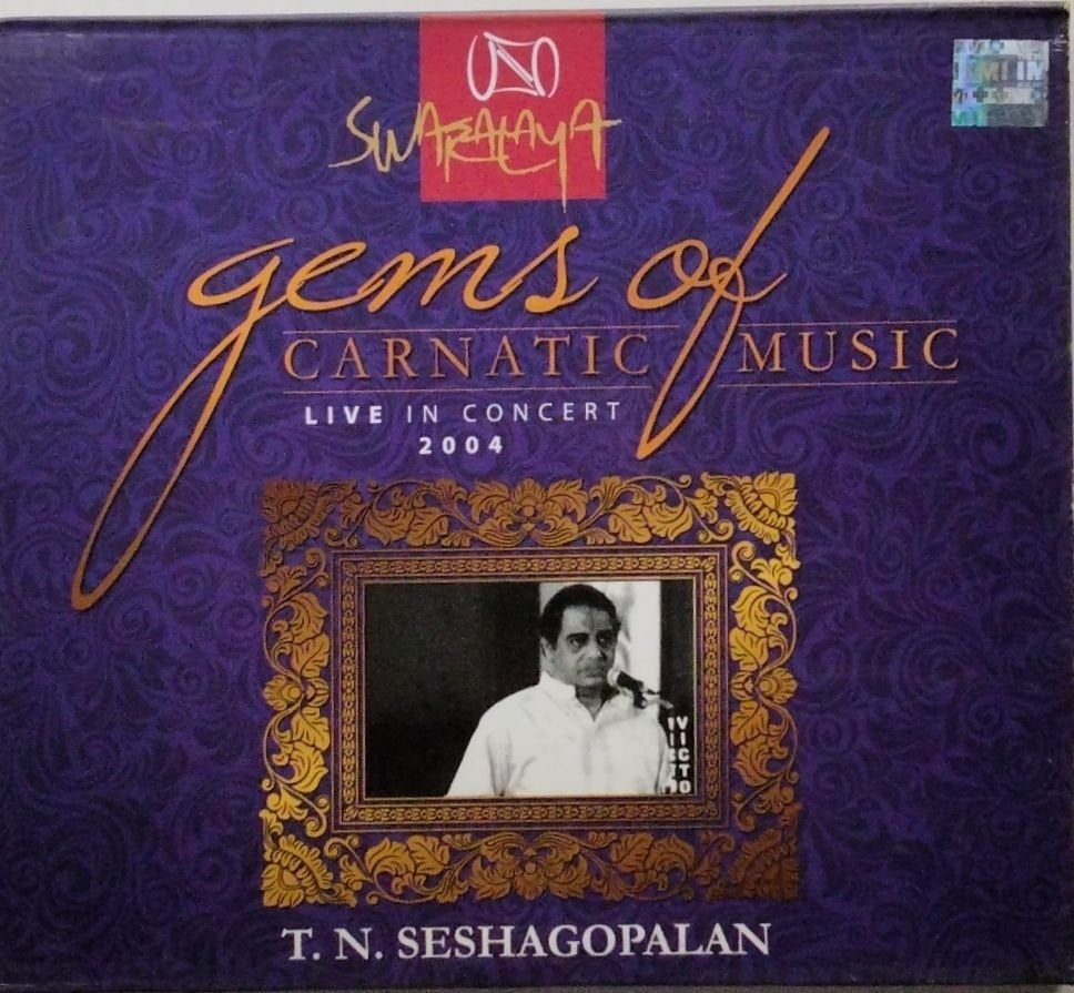 T. N. Seshagopalan - Gems of Carnatic Music - Live in Concert (CD)