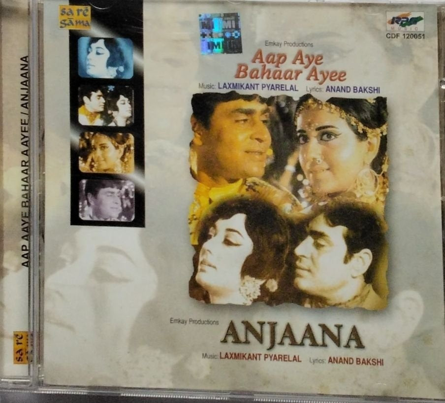 Laxmikant Pyarelal - Aap Aaye Bahaar Ayee / Anjaana (CD)