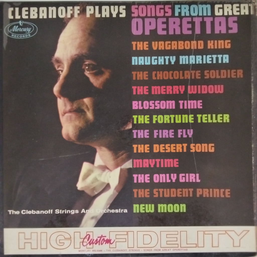 The Clebanoff Strings And Orchestra - Clebanoff Plays Songs From Great Operettas (Vinyl)