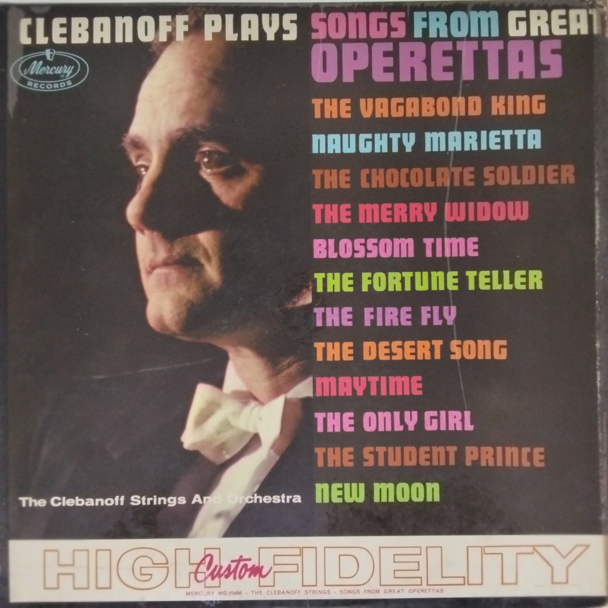 The Clebanoff Strings And Orchestra - Clebanoff Plays Songs From Great Operettas (Vinyl)