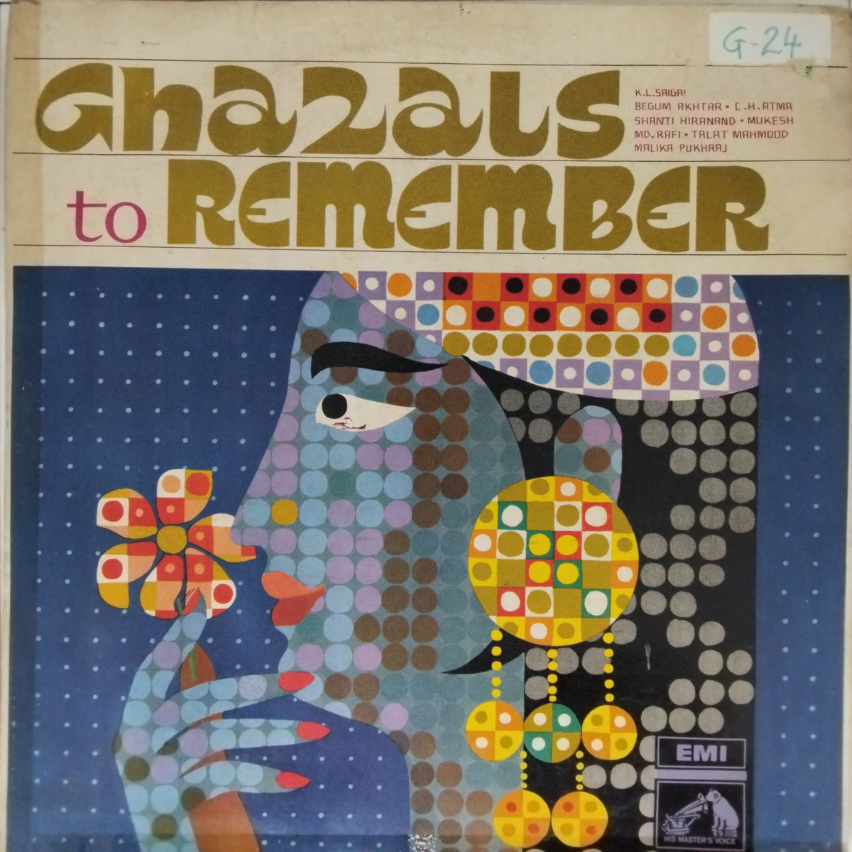 K.L. Saigal, Mukesh, Begum Akhtar, C.H. Atma, Talat Mahmood, Malika Pukhraj, Shanti Hiranand, Mohd. Rafi - Ghazals to Remember (Vinyl)