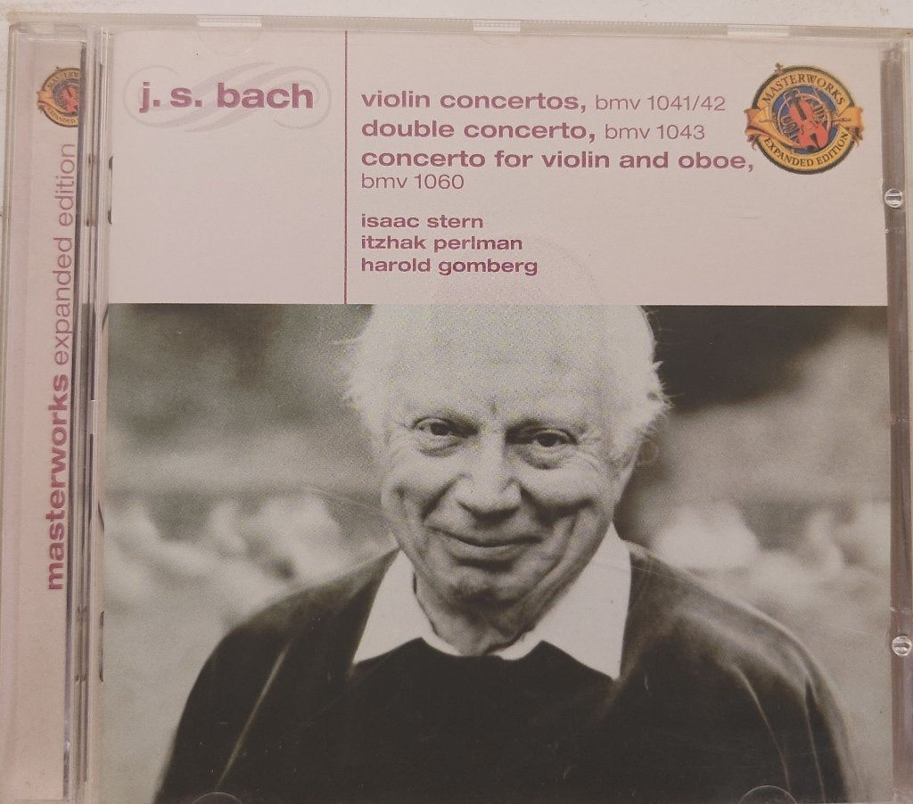 Isaac Stern, Itzhak Perlman, Harold Gomberg - Violin Concertos - Double Concerto - Concerto for Violin and Oboe (CD)