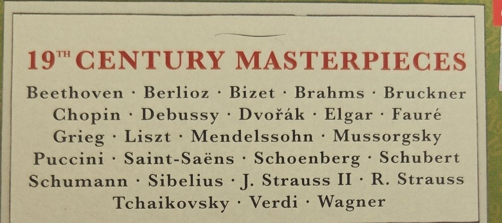 Various - 19th Century Masterpieces (CD) (17)