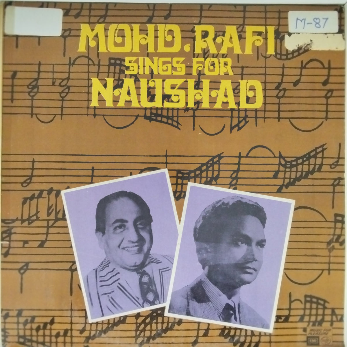 Mohd. Rafi, Naushad - Mohd. Rafi Sings for Naushad (Vinyl)