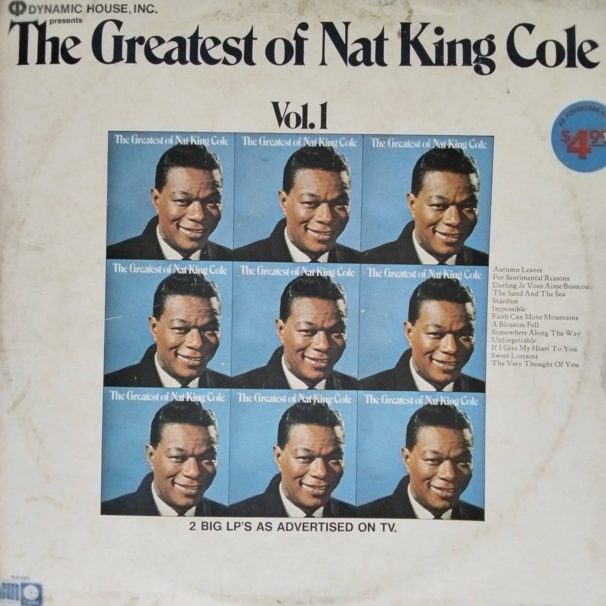 Nat King Cole - The Greatest of Nat King Cole (Vinyl) (2)