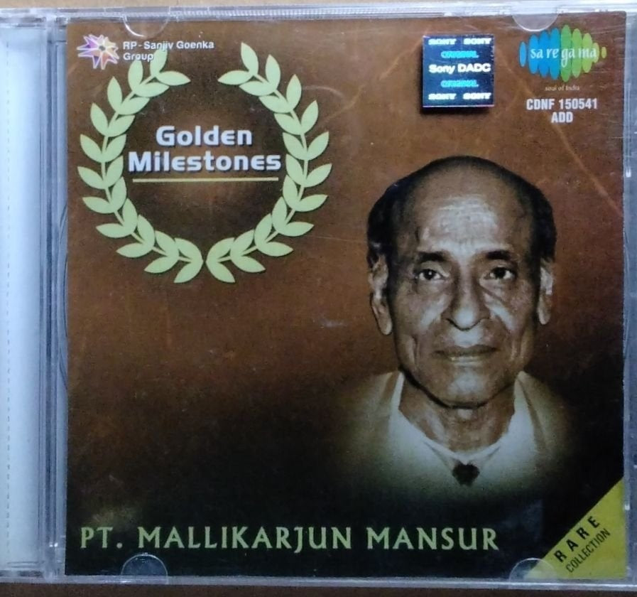 Pt. Mallikarjun Mansur - Golden Milestones (CD)