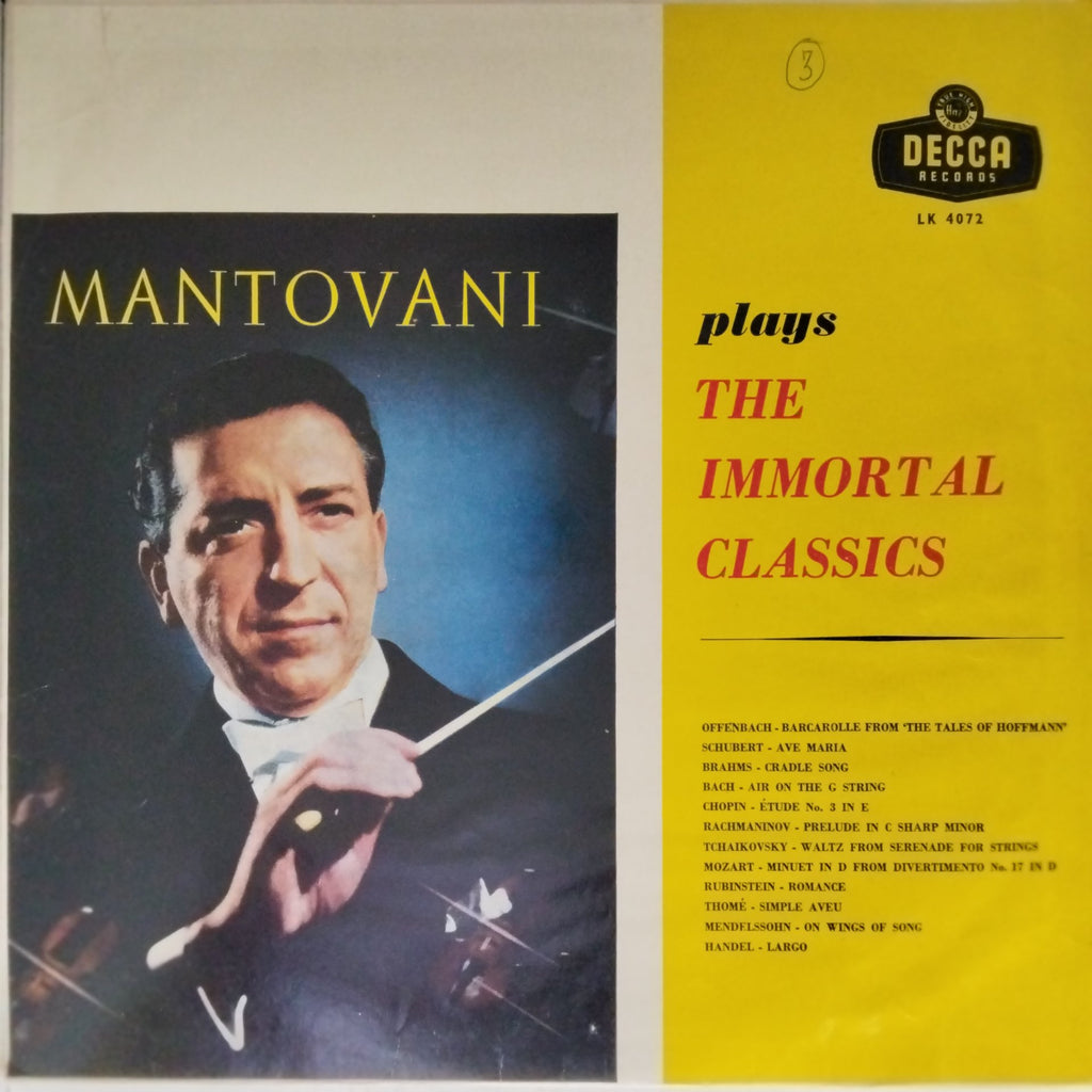 Mantovani - The Immortal Classics (Vinyl)