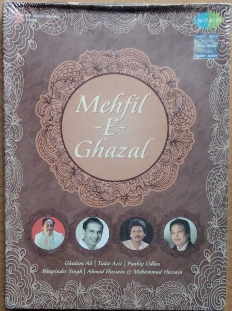 Ghulam Ali, Talat Aziz, Pankaj Udhas, Bhupinder Singh, Ahmed Hussain & Mohammad Hussain - Mehfil-E-Ghazal (CD) (3)