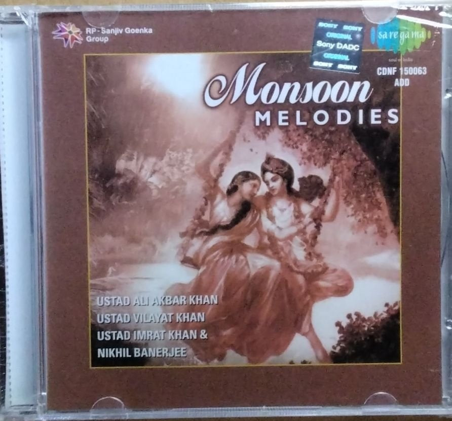 Ustad Ali Akbar Khan, Ustad Vilayat Khan, Ustad Imrat Khan, Nikhil Banerjee - Monsoon Melodies (CD)