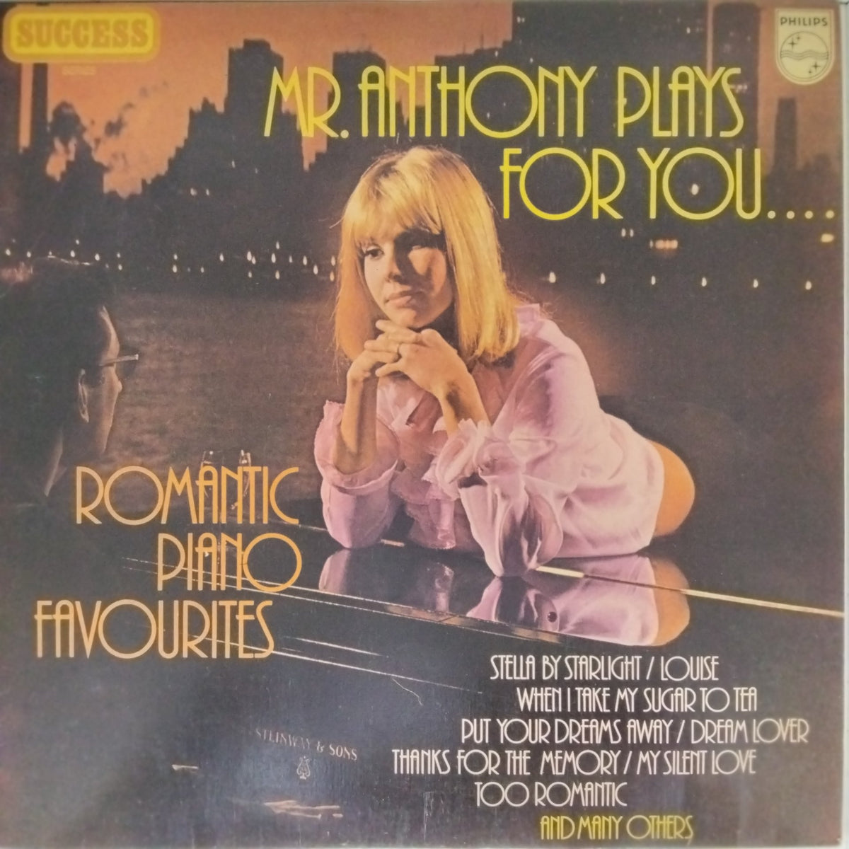 Mr. Anthony - Mr. Anthony Plays For You... Romantic Piano Favourites (Vinyl)
